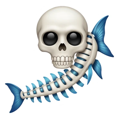 fishbone sticker