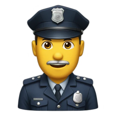 Rex chien policier sticker