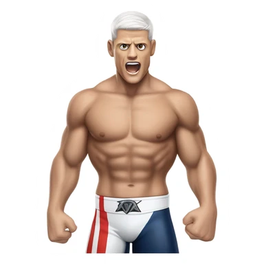 Cody Rhodes surprised  sticker