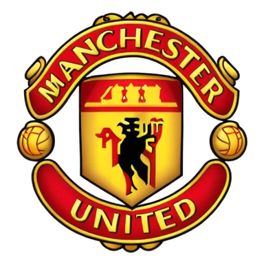 Manchester united logo emoji sticker