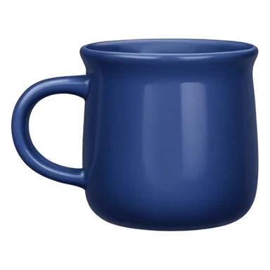 dark blue mug sticker