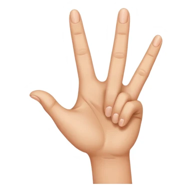 an okay sign with someones finger going into it sticker