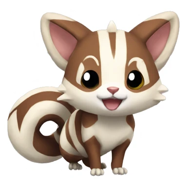 Furret Zigzagoon sticker