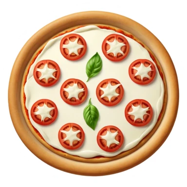 caprese pizza sticker