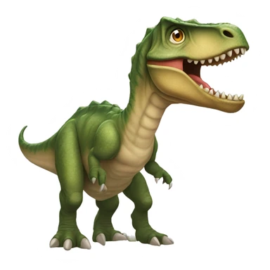 Dinozaur cu căciulă de moș Crăciun sticker