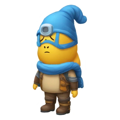 Vallon gonflable  sticker