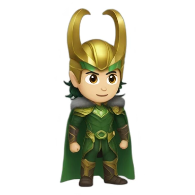 Loki of asgard sticker