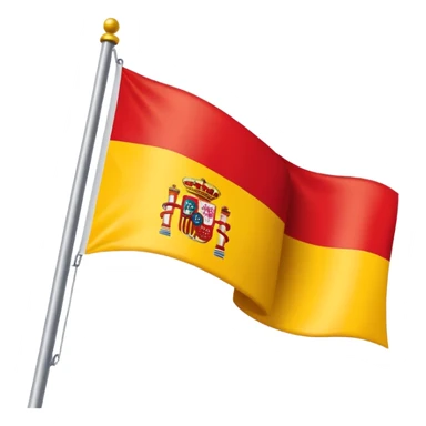 spanish flag sticker