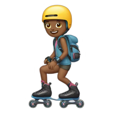 rollerblades sticker