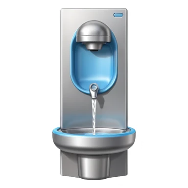 drinking fountain sticker