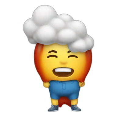 Big boy chili fart sticker