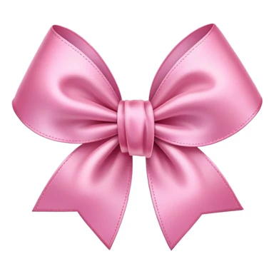 Pembe kurdele sticker