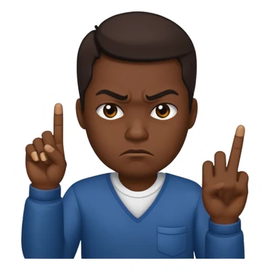 😒🖕🏿 sticker