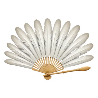 emojis.com a-dovetail-consisting-of-white-feathers-that-spread-out-in-a-fan-shape.-without-the-dove..png sticker