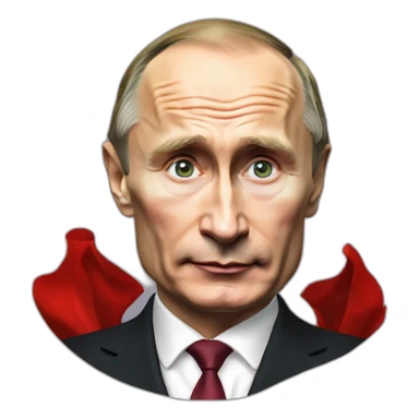 Vladimir putin is a joker sticker