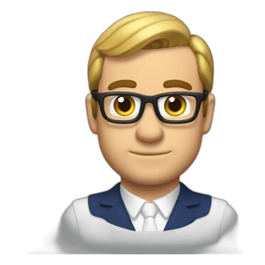 Mario sur epaules de macron sticker