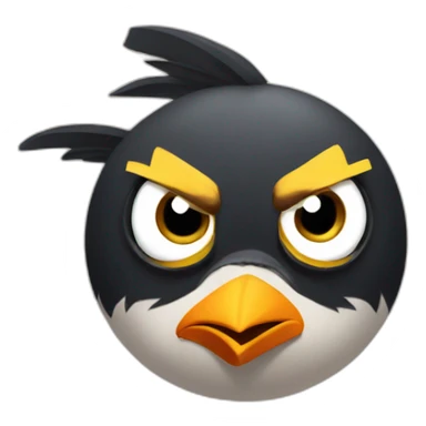 angry birds sparrow sticker
