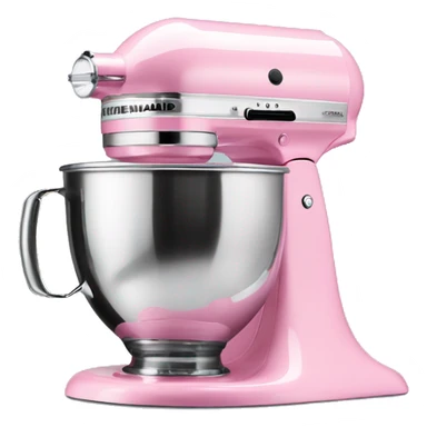 Realistic cotton candy colors kitchenaid mixer.  sticker