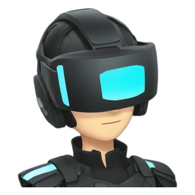 kirito casque vr sticker