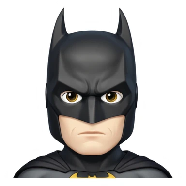 batman in agreement sticker