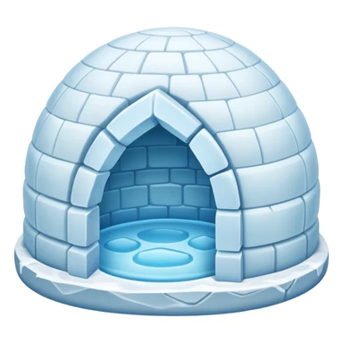 ice igloo sticker