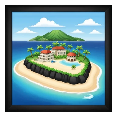 Epstein island sticker