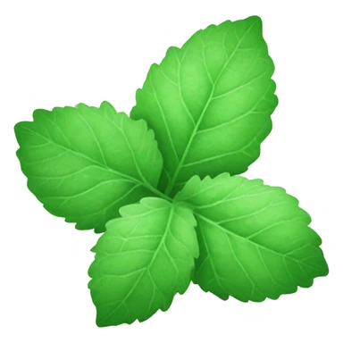 mint leaf sticker