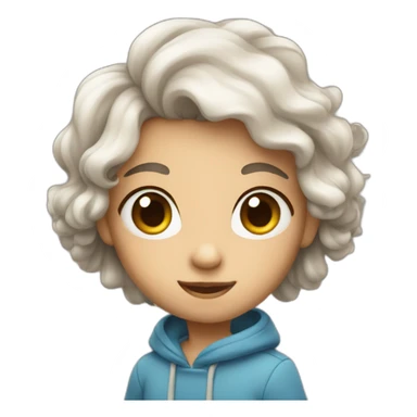 Sweet and cute looking sticker