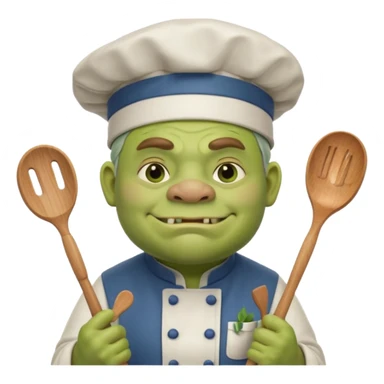 ogre the chef sticker