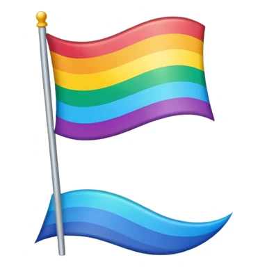 Floptropica flag sticker