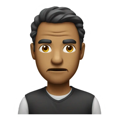 Disgusted looking  sticker