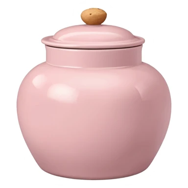 Pale pink cookie jar  sticker
