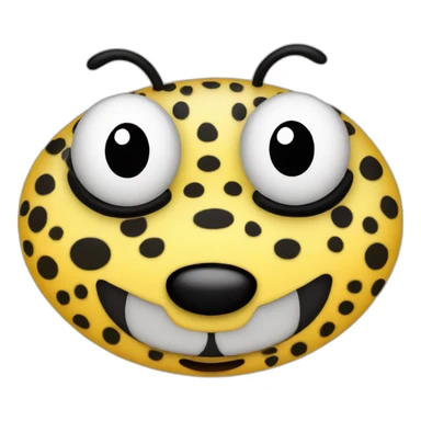 Marsupilami face sticker