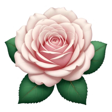 simple white rose, this style 🌸 sticker