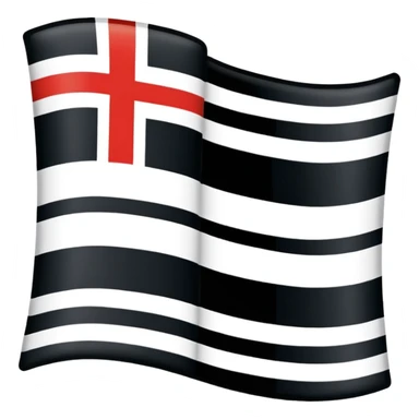 A Prussian flag sticker