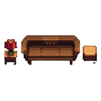 simple furniture sticker