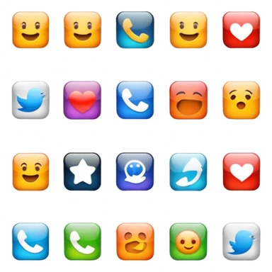 social media account linking, SNS integration with apps sticker