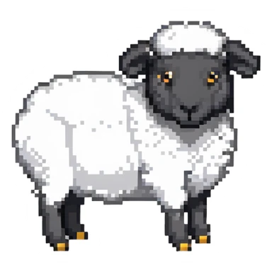 Minecraft sheep sticker