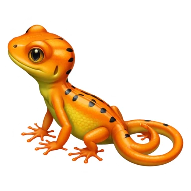 Newt, Amphibian. sticker