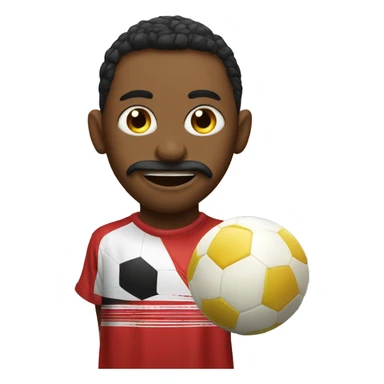 Spits with soccer ball sticker