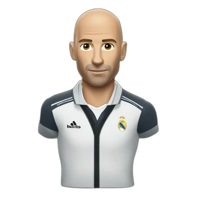 Zidane Hugo Boss  sticker