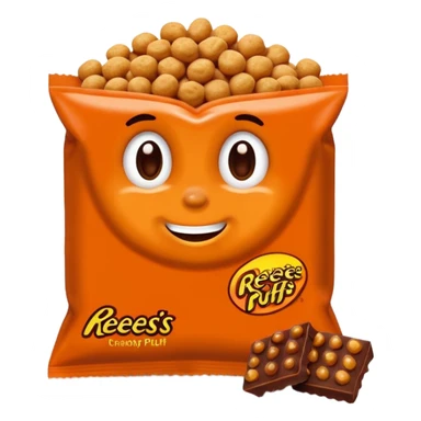 Reese's puffs. sticker