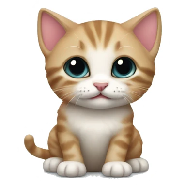 little kitten  sticker