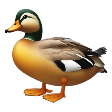 chonky-duck sticker