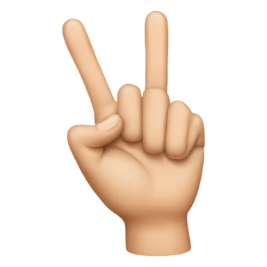 Fingers showing this big sticker