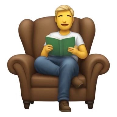 Myself relaxing sticker