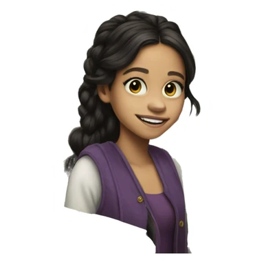 Jenna Ortega counting cash  sticker