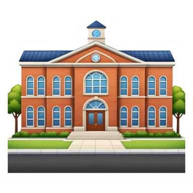 school building sticker