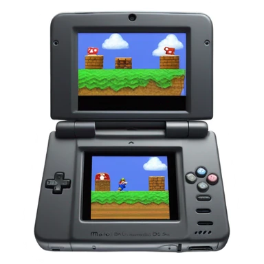 Nintendo DS playing Mario 64 sticker