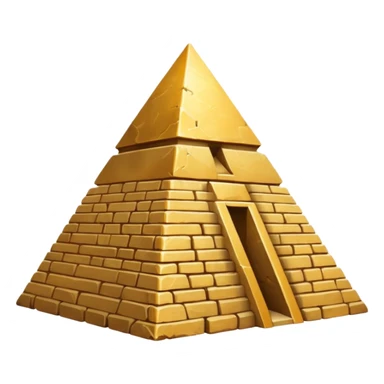 Pyramid sticker
